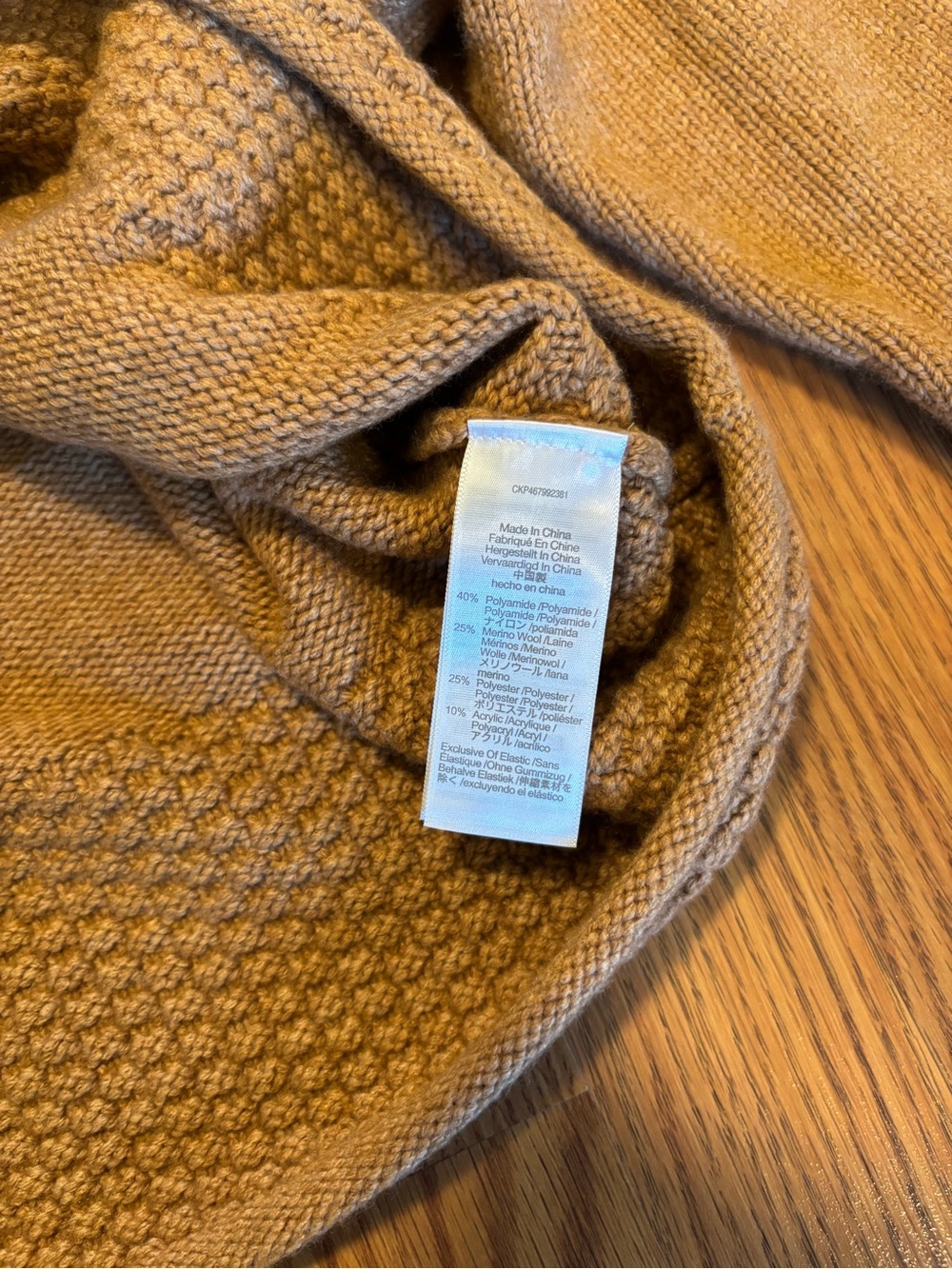 Madewell Sadler Boxy Merino Wool Blend Turtleneck Sweater - Picture 7 of 12